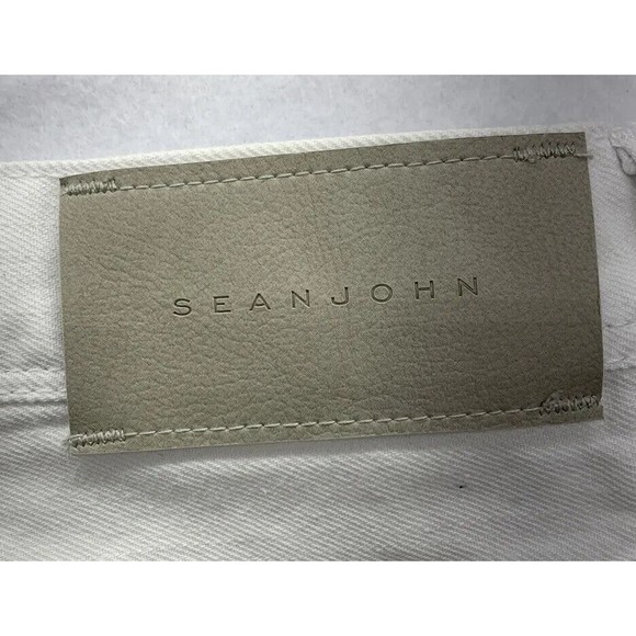 Sean John Denim Jeans Relaxed Hamilton White Men’s Size W30 X L30 100% Cotton - Picture 6 of 16